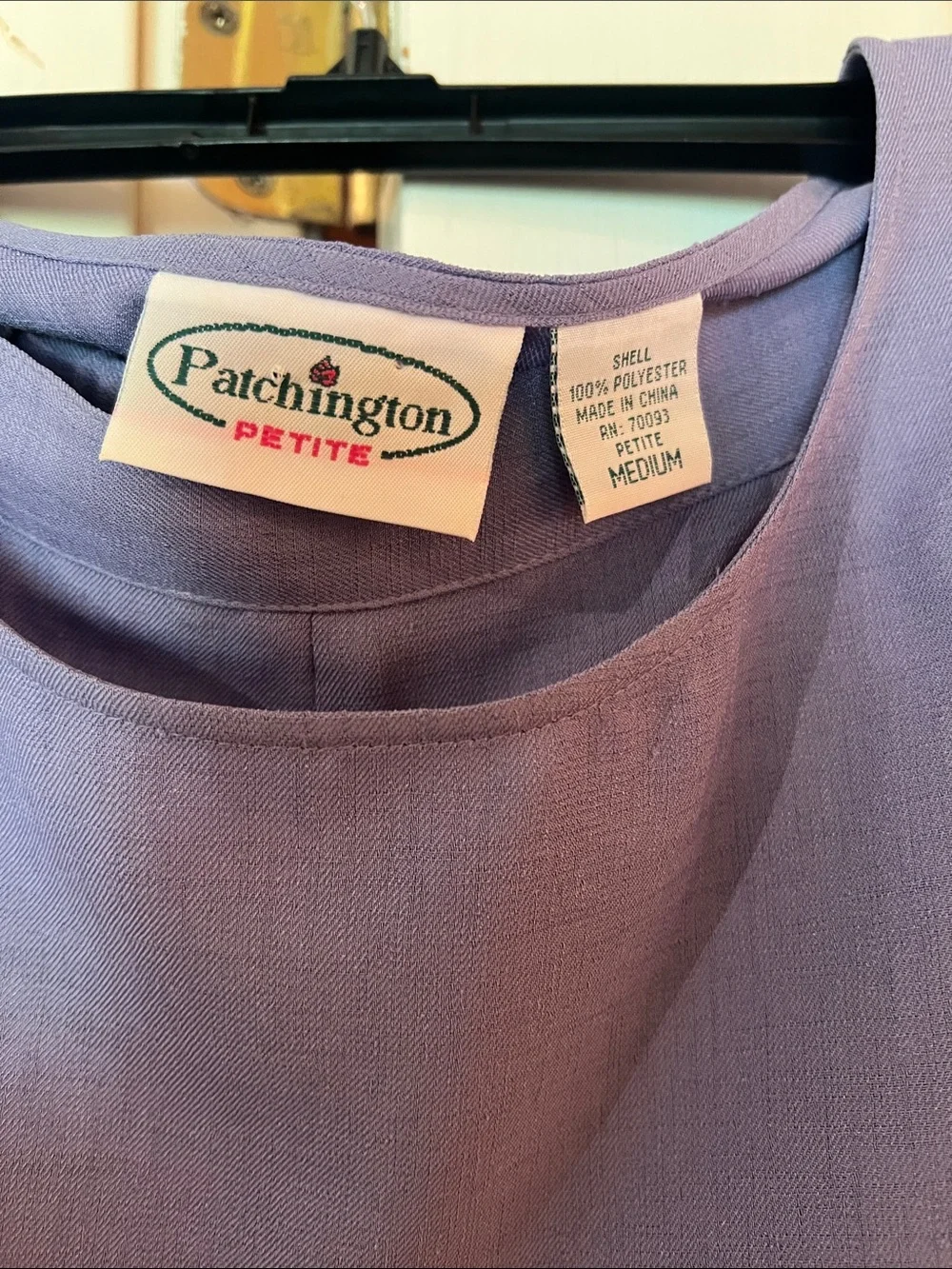 Patchington sleeveless top